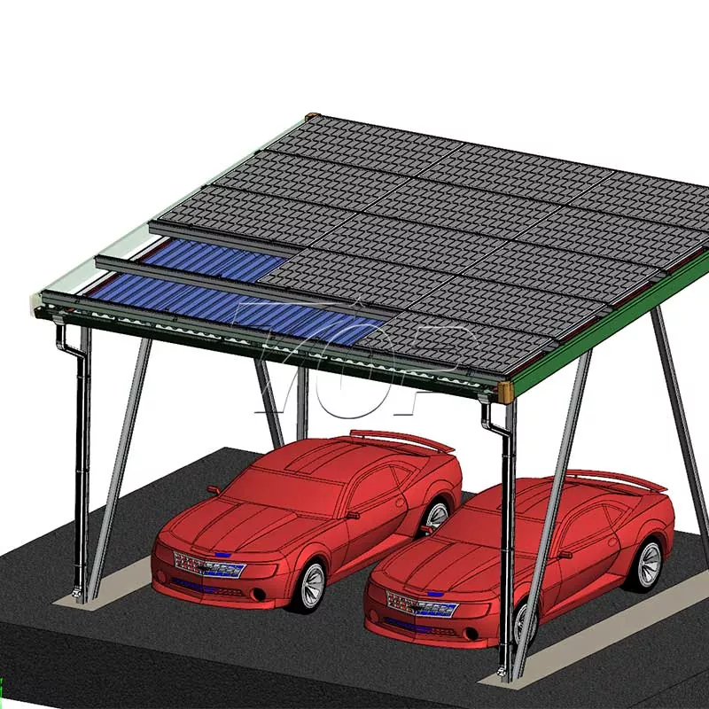 Explorans Future Viridis Energy: Electio et momentum solaris Carport