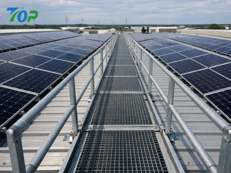 Momentum Solaris Walkway Systems Commercial et Industrial Roof Safety
