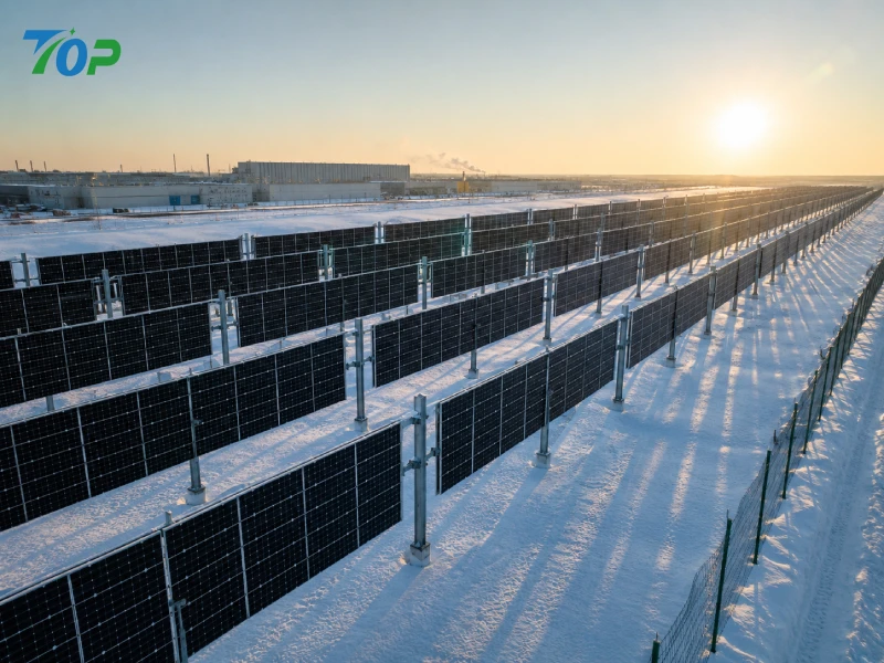 Vertical Solarium in Regionibus nivalibus: Engineering Commoda Verticalis PV Systems hiemis