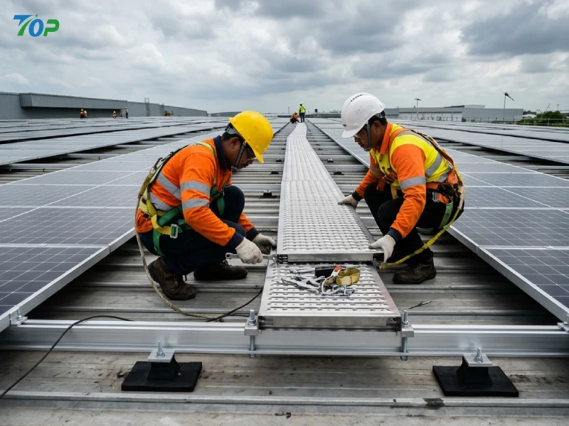 Industrial Maintenance Walkways for Factory Roofs: Obsequium Signa, Structural Safety, and Solar-Compatible EPC Design Guide
