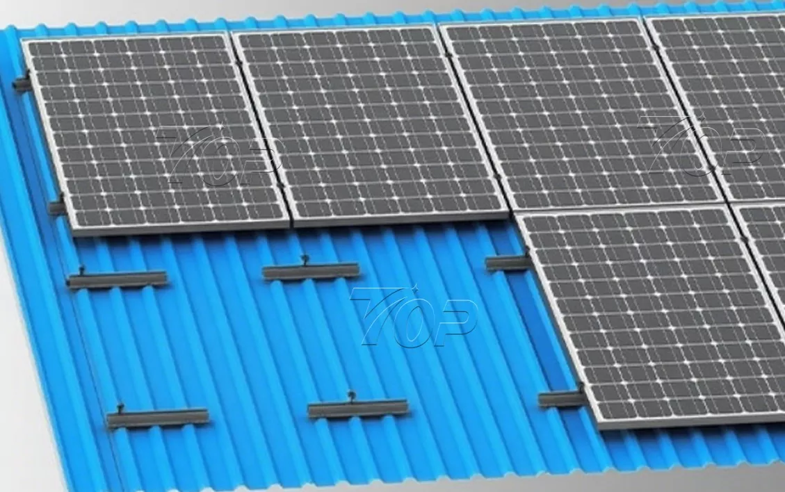 Aluminum Mini Rail Solar Mounting System