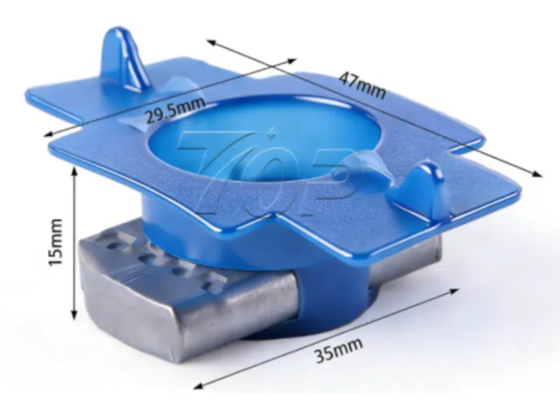 Plastic Wing Hot Dip Galvanized Channel Nuces
