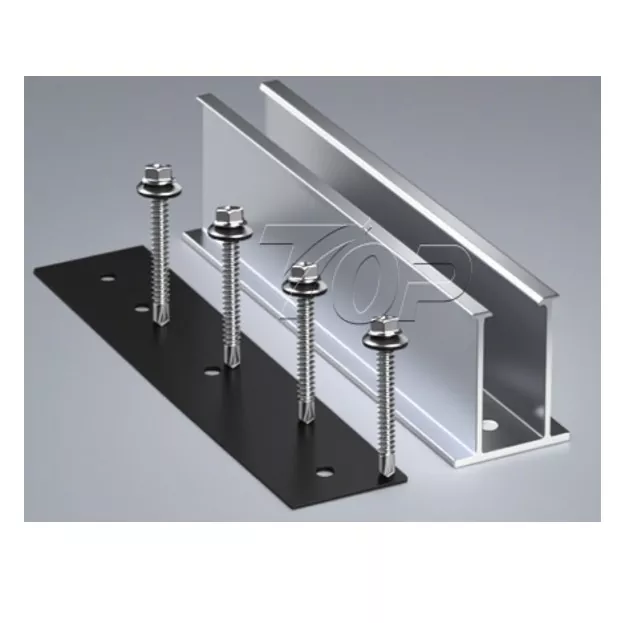 Mini Rail for Metallum Roof Solar Panel Mounting